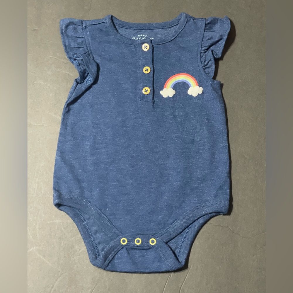 Blue Rainbow Onesie